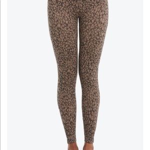 Spanx leggings look at me now leopard leggings.